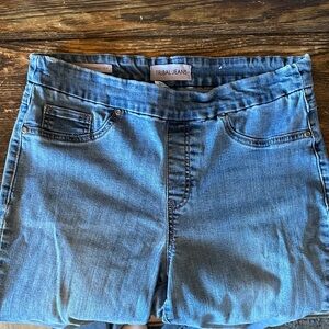 Tribal Women's Classic Blue Denim Shorts